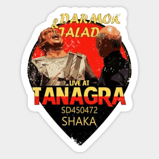 Darmok and Jalad at Tanagra Sticker